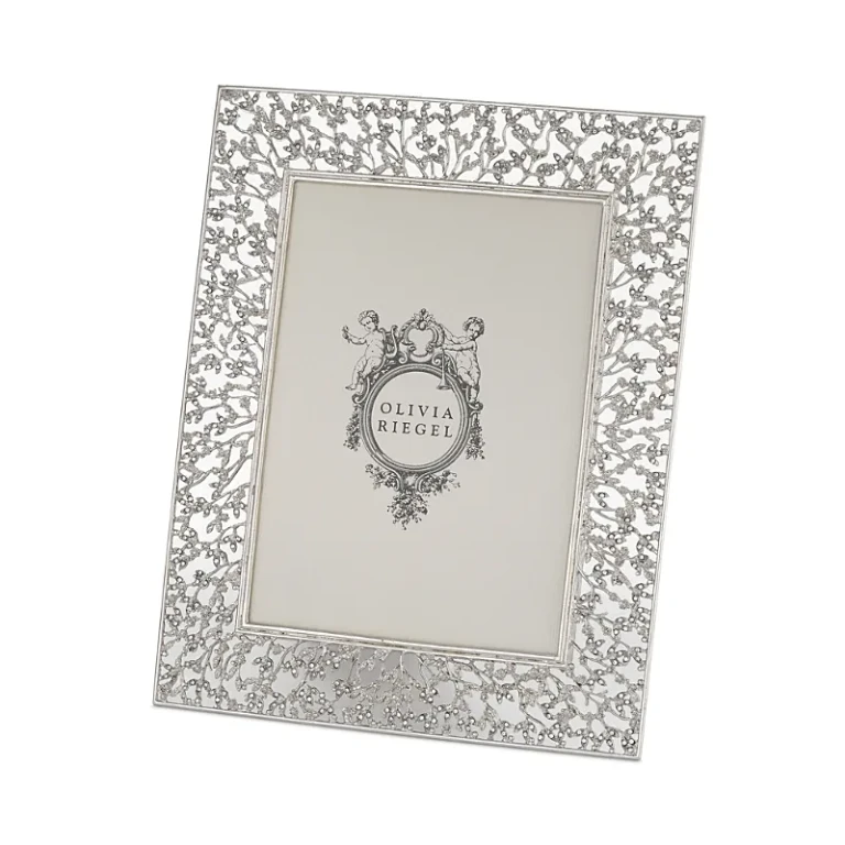 Olivia Riegel Silver Isadora Frame, 5 x 7