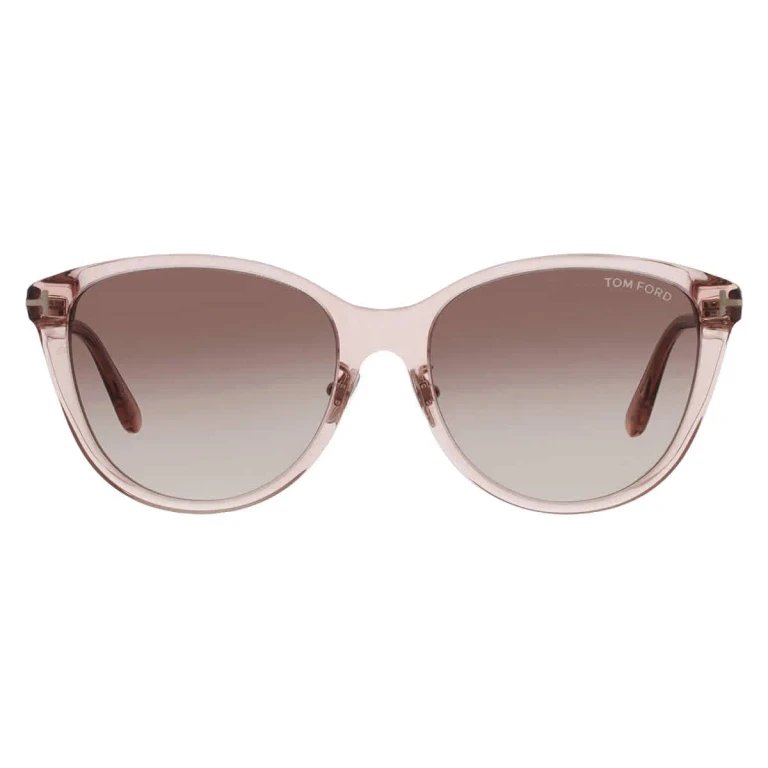 Tom Ford Brown Gradient Oval Ladies Sunglasses FT1055-K 72F 57