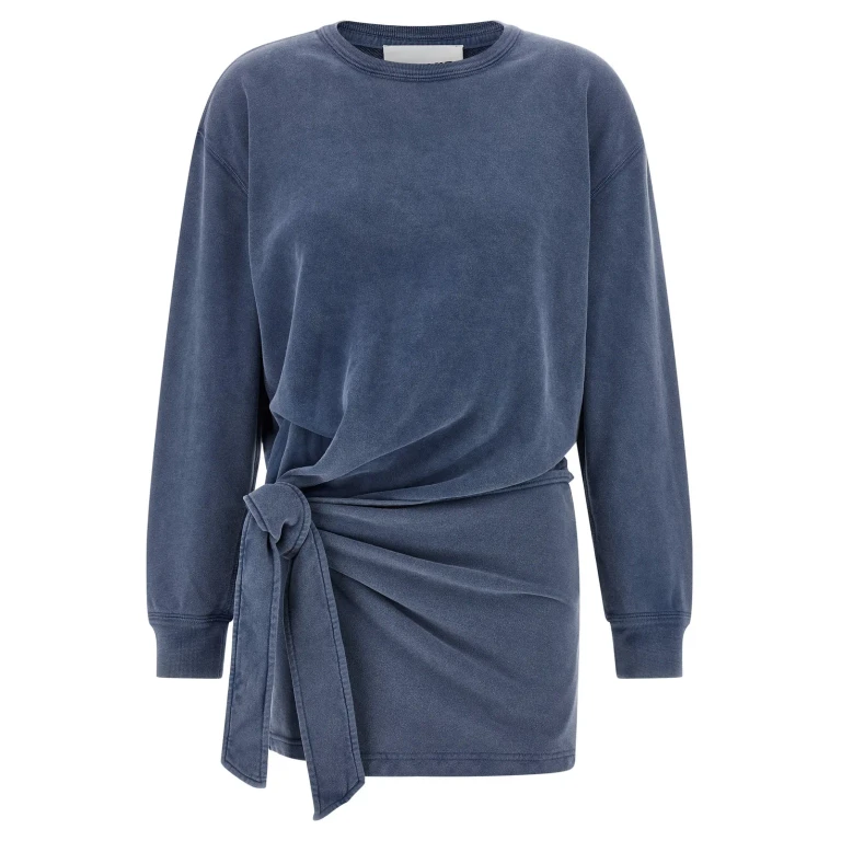 Isabel Marant Etoile Robe Au Genou - Bleu (RO1014FAD1M01E30IN)