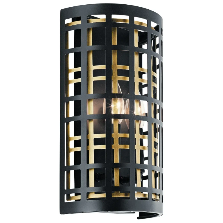 Aldergate Wall Sconce 2-Light in Black