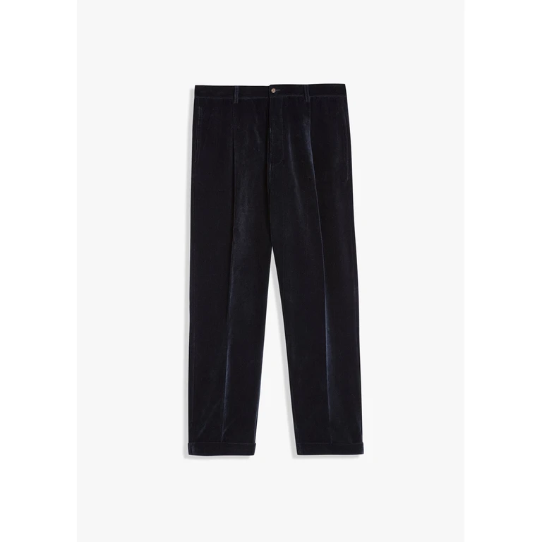 Doppiaa Aagenova Velvet Trousers Navy - Unisex