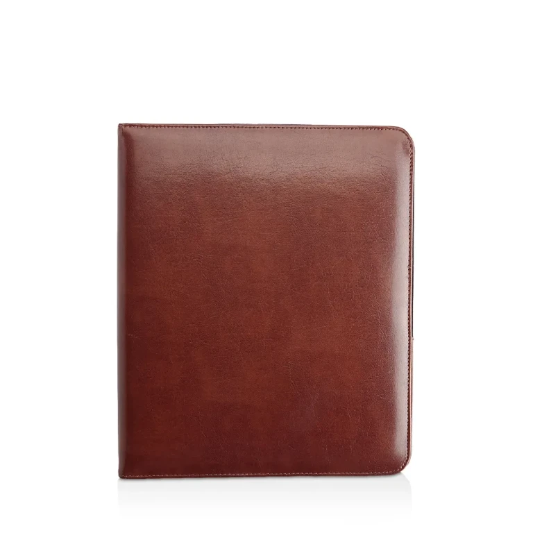 Royce New York Executive Leather 1 Ring Binder & Document Organizer