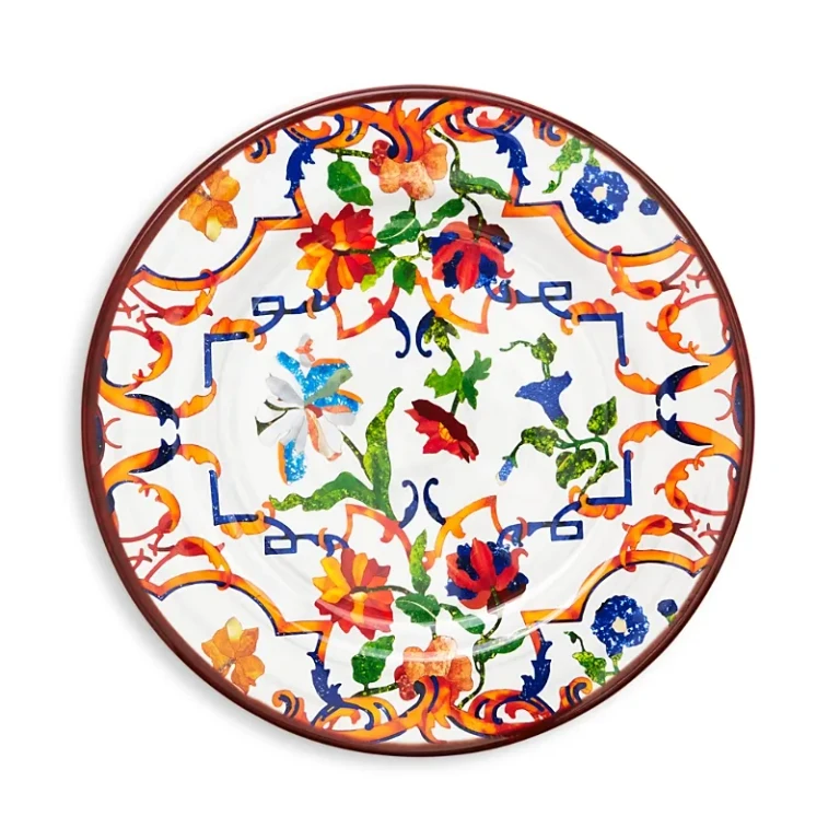 Mario Luca Giusti Acrylic Melamine Pancale Dinner Plate