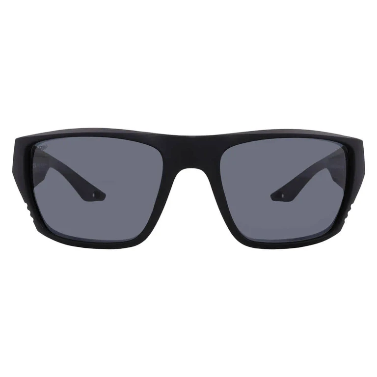 Costa Del Mar FINLET Grey Polarized Polycarbonate Wrap Mens Sunglasses 6S9118 911805 59