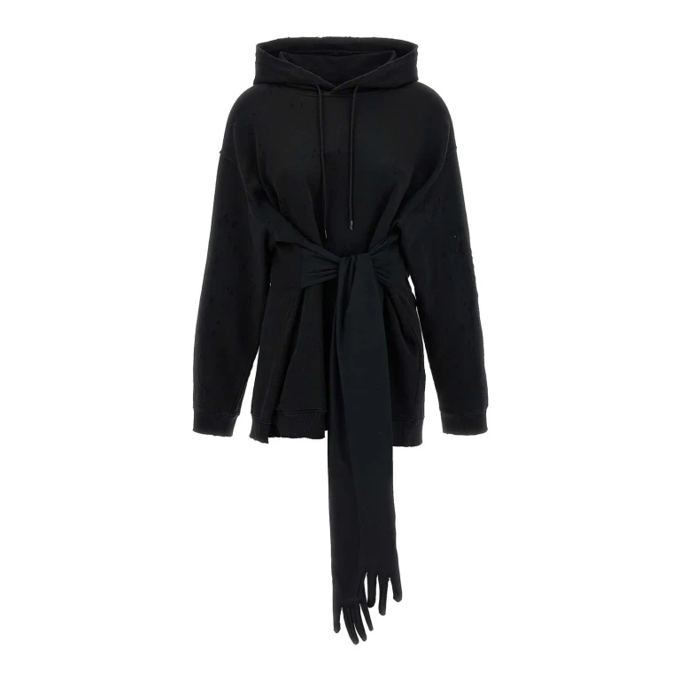MM6 Maison Margiela Robe Courte - Noir