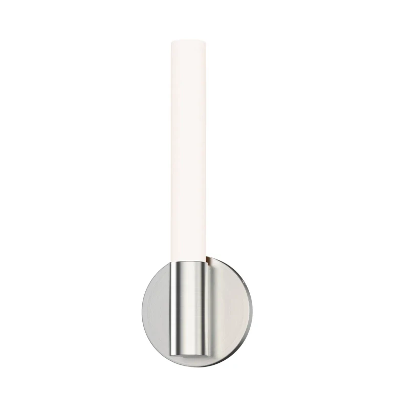 Satin Nickel LED Wall Sconce from the Tubi Collection