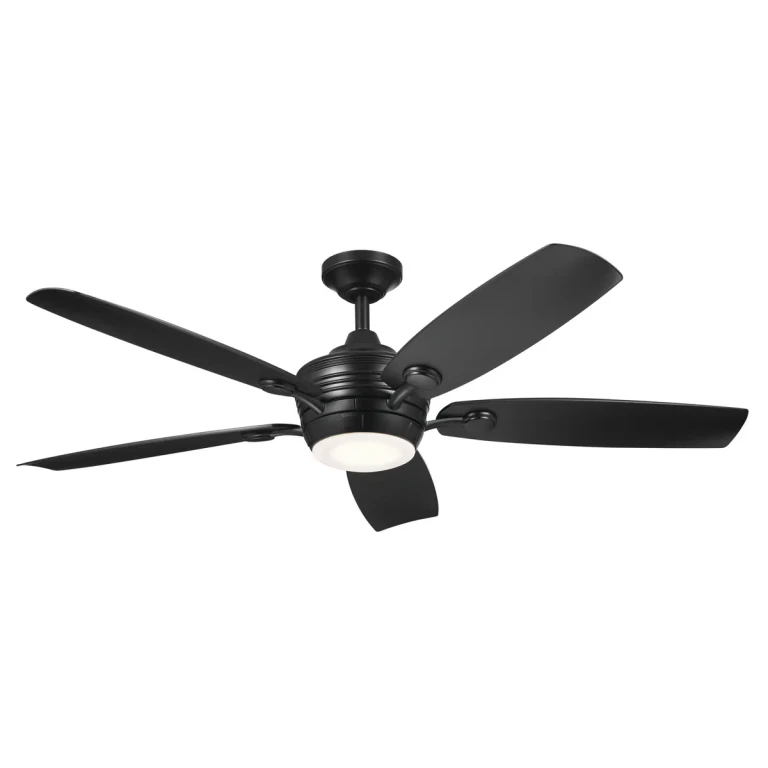 Tranquil 56" Indoor Ceiling Fan in Satin Black