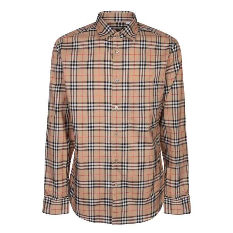 Burberry Check Long-sleeved Shirt