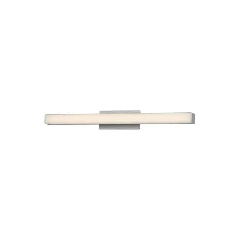 WAC Lighting Brink LED Bathroom Vanity & Wall Light in Brushed Aluminum - WS-77624-35-AL