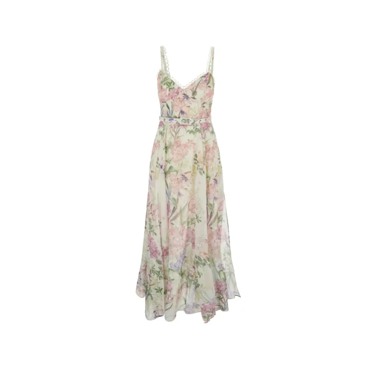 Charo Ruiz Iraso Floral-lace Midi Dress