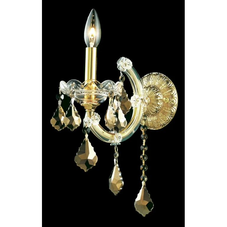 Gold One Light Wall Sconce from the Maria Theresa Collection