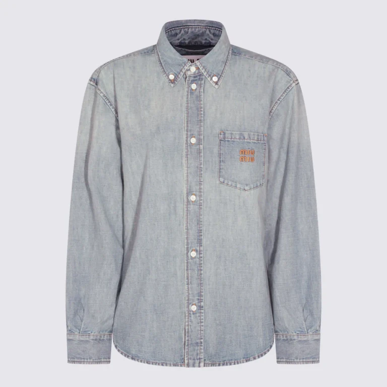 Etro Light Blue Cotton Shirt