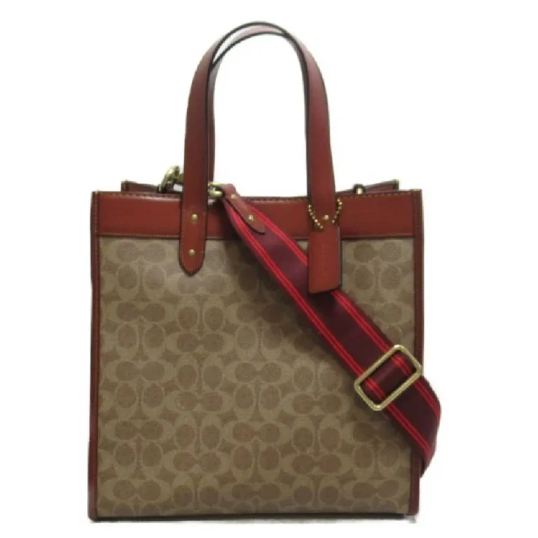 Coach Field Horse And Carriage Print Tote Bag