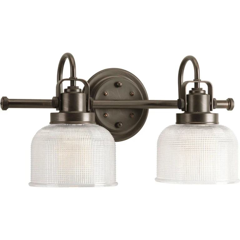 Venetian Bronze Two Light Bath Bracket from the Archie Collection