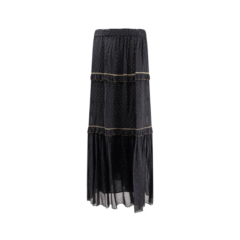 ISABEL MARANT ETOILE Skirt Woman color Black (JU0451FAD1J03E01BK)