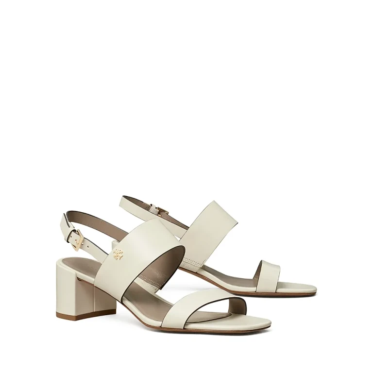 Tory Burch Women's Leather Block Heel Sandals