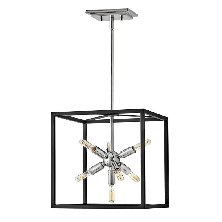 Black LED Pendant from the Aros Collection