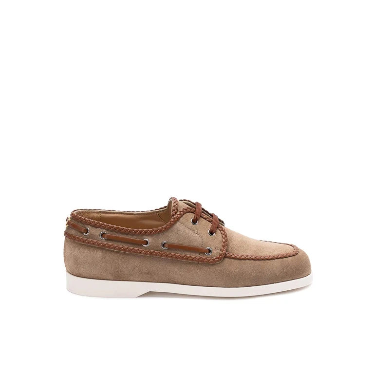 Valentino Garavani Chaussures À Lacets - Beige