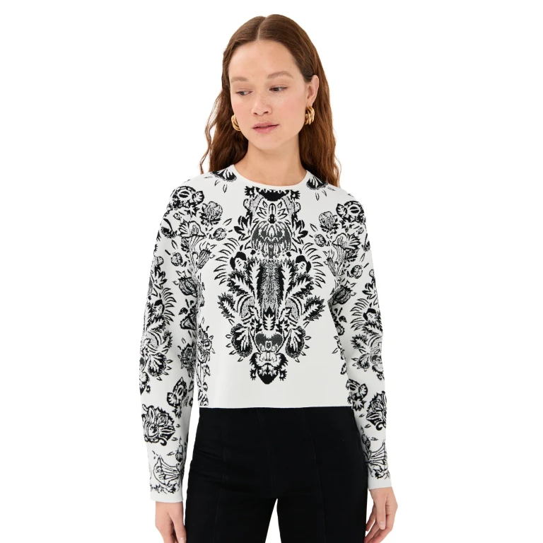 Ulla Johnson Elisa Pullover Ivory S