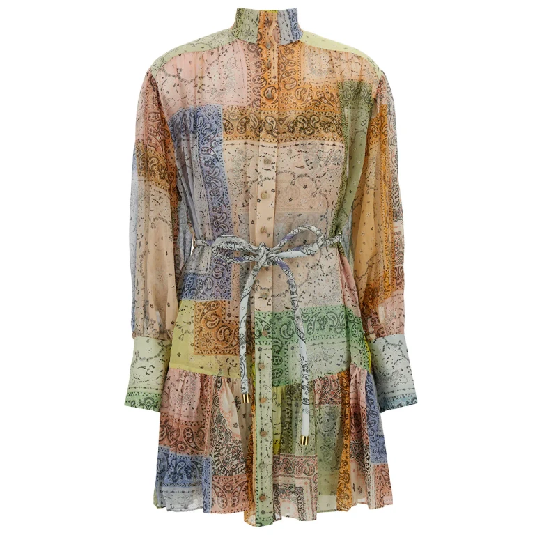 Vestido Curto Zimmermann - Multicor