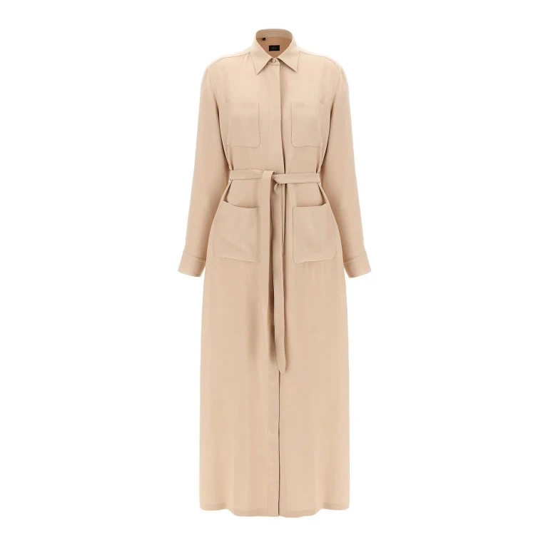 Brioni Robe Au Genou - Color Carne