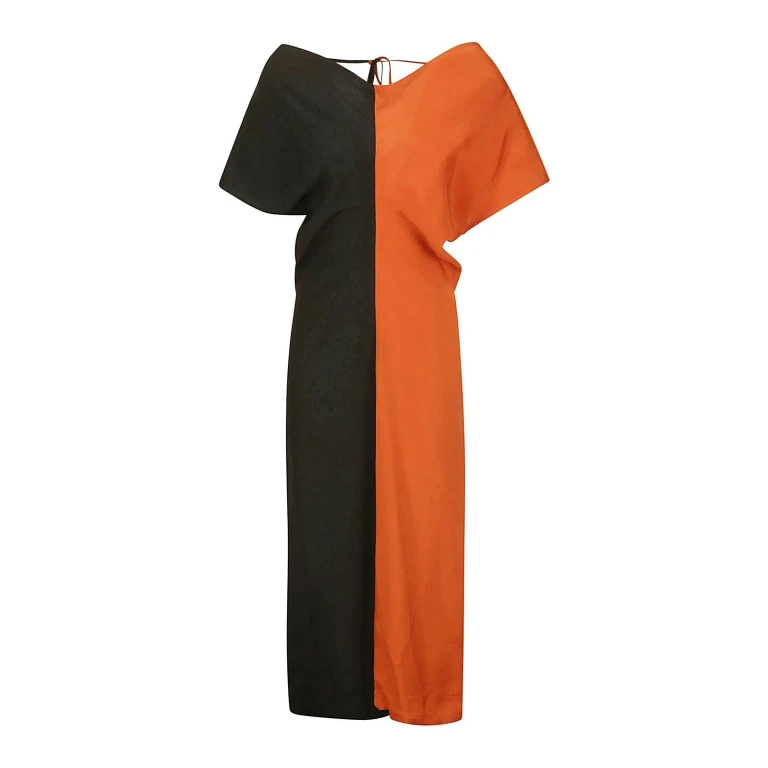 Colville Robe Au Genou - Orange