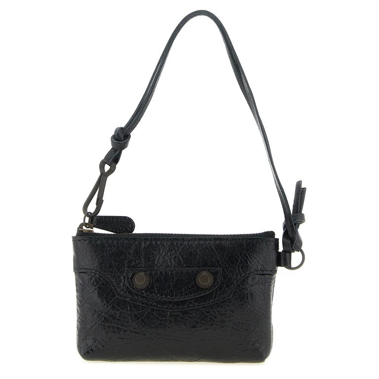 Balenciaga Le City clutch Black Lamb Leather (ovis Aries) Bag Accessories - Women