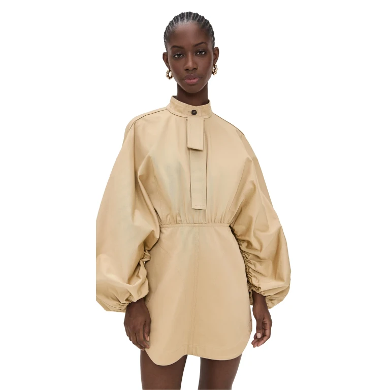 ZIMMERMANN "Rebellion" Button Mini Dress