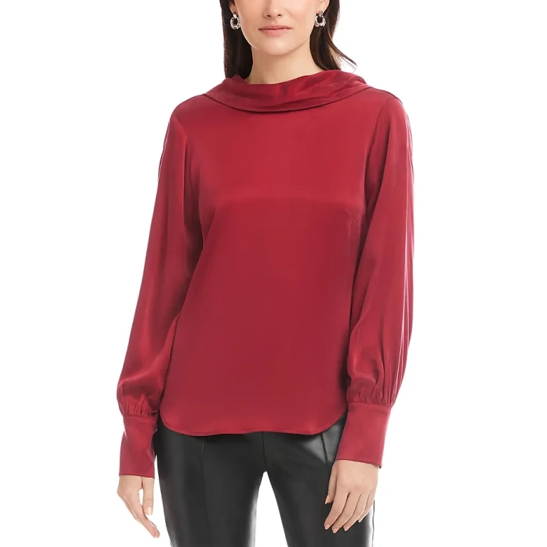 Fifteen Twenty Camille Cowl Back Top