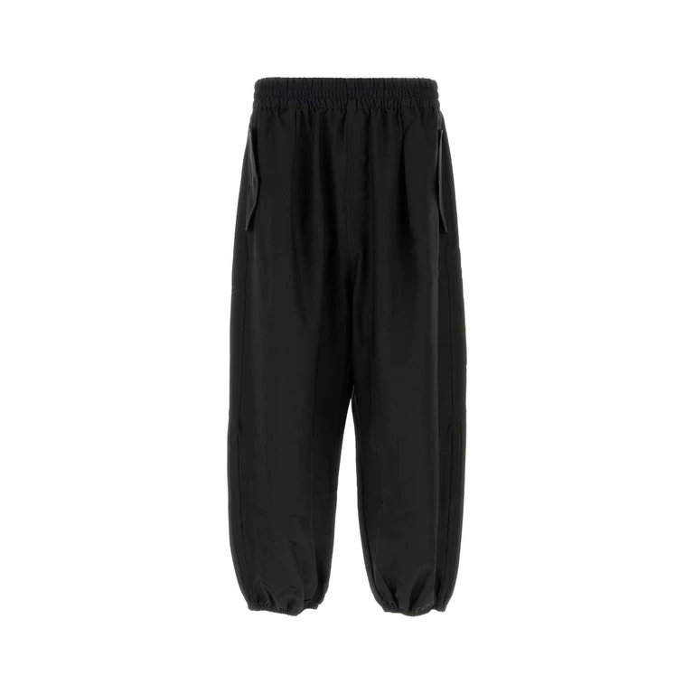 Black Twill Adidas By Willy Chavarria Joggers Exterior: Polyester Elastane Pantaloni - Men