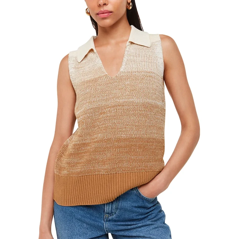 Whistles Collared Ombre Top