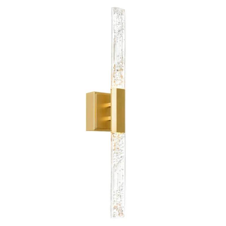 Brass LED Vanity from the Greta Collection