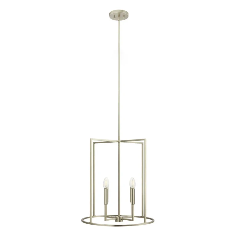 Pendant in Brushed Nickel