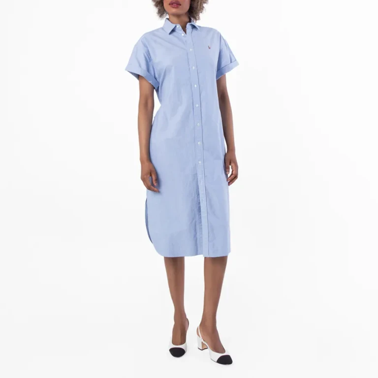 Polo Ralph Lauren Light Blue Chemisier Dress