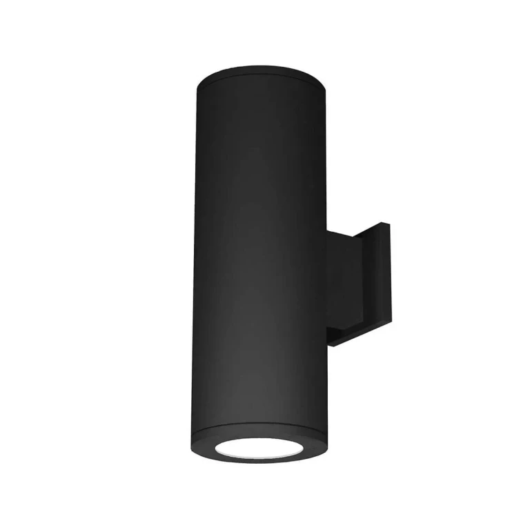 WAC Lighting Tube 6" LED 2 Sided Wall Light Away & Toward Beam 3500K in Black - DS-WD06-F35C-BK