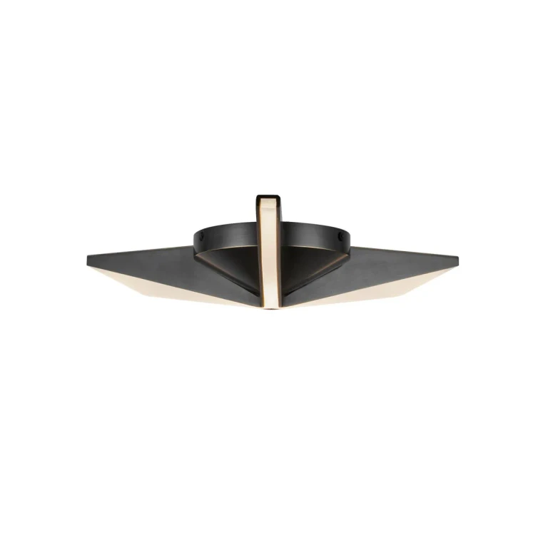 Urban Bronze LED Flush Mount from the Tachi Collection