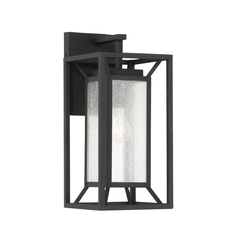 Harbor View Outdoor Wall Light in Sand Coal