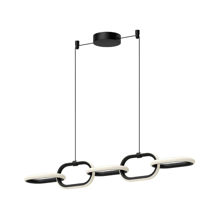 Black LED Linear Pendant from the Airen Collection