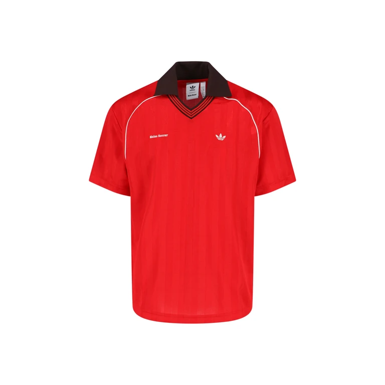 Adidas Originals By Wales Bonner Adidas X Wales Bonner T-Shirts And Polos Red Polyester - Unisex