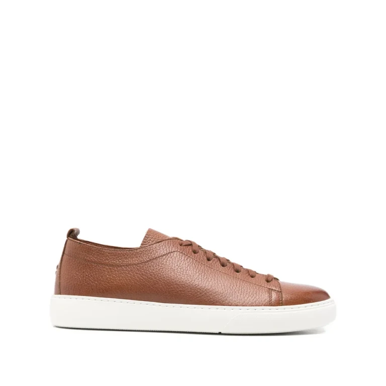 Henderson Baracco Textured Lace-up Sneakers
