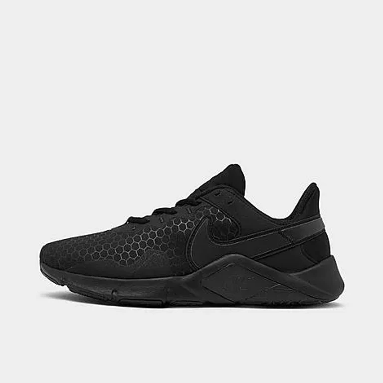 Nike Women's Legend Essential 2 Training Shoes in Black/Off Noir Size: 5.0