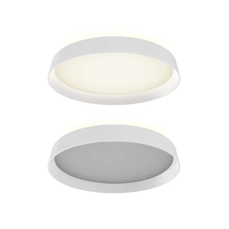 White LED Flush Mount from the Aurora Collection