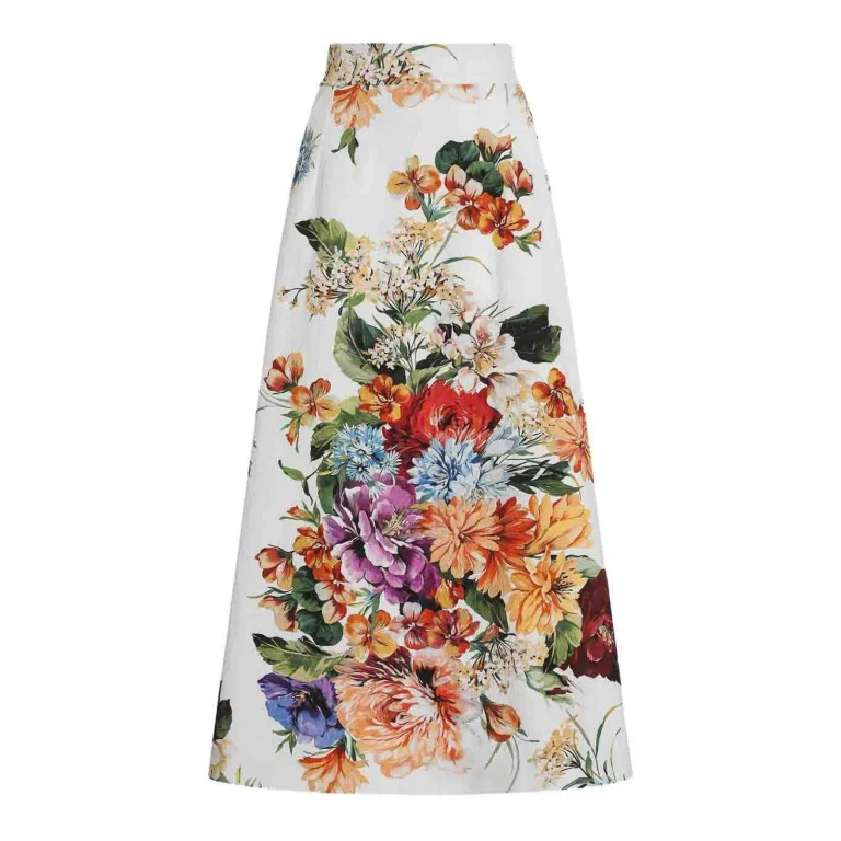 Jupe Midi - Multicolore (F4CNYTFSRQUHA5PC)