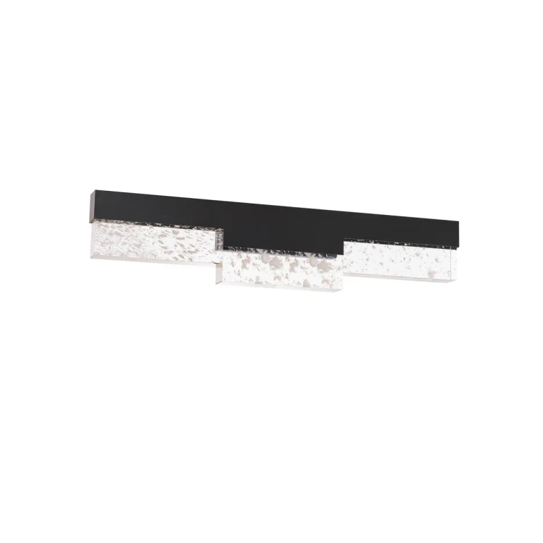 Chandler 1-Light LED Bathroom Vanity Light in Black