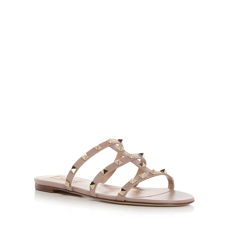 Valentino Garavani Women's Rockstud Slide Sandals