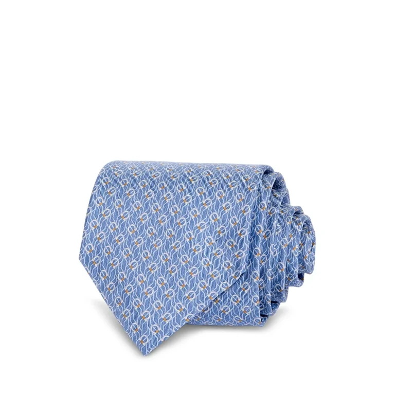 Ferragamo Silk Classic Gancini Tie