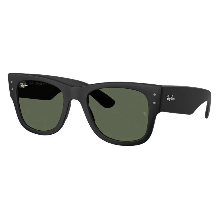 Ray Ban MEGA WAYFARER LITEFORCE Dark Green Sport Unisex Sunglasses RB4840S 601S71 52