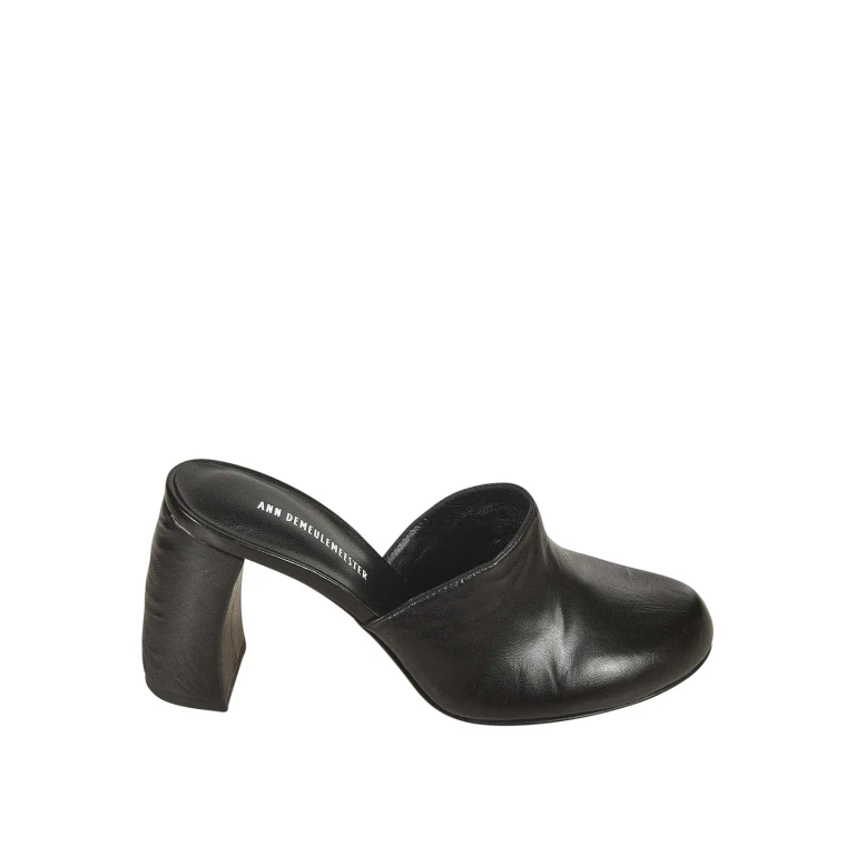 Ann Demeulemeester Mules - Noir