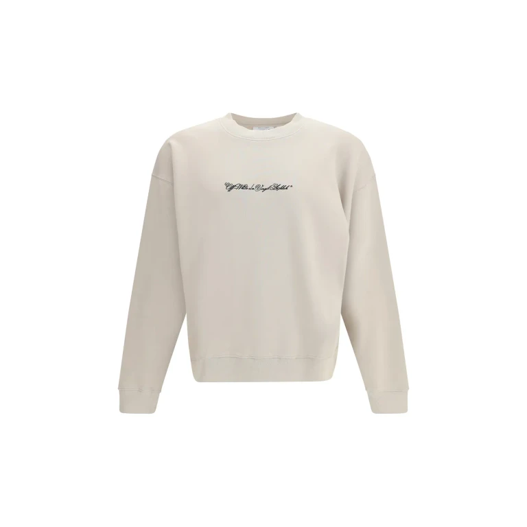Off-White Script Arrow Crewneck Sweatshirt