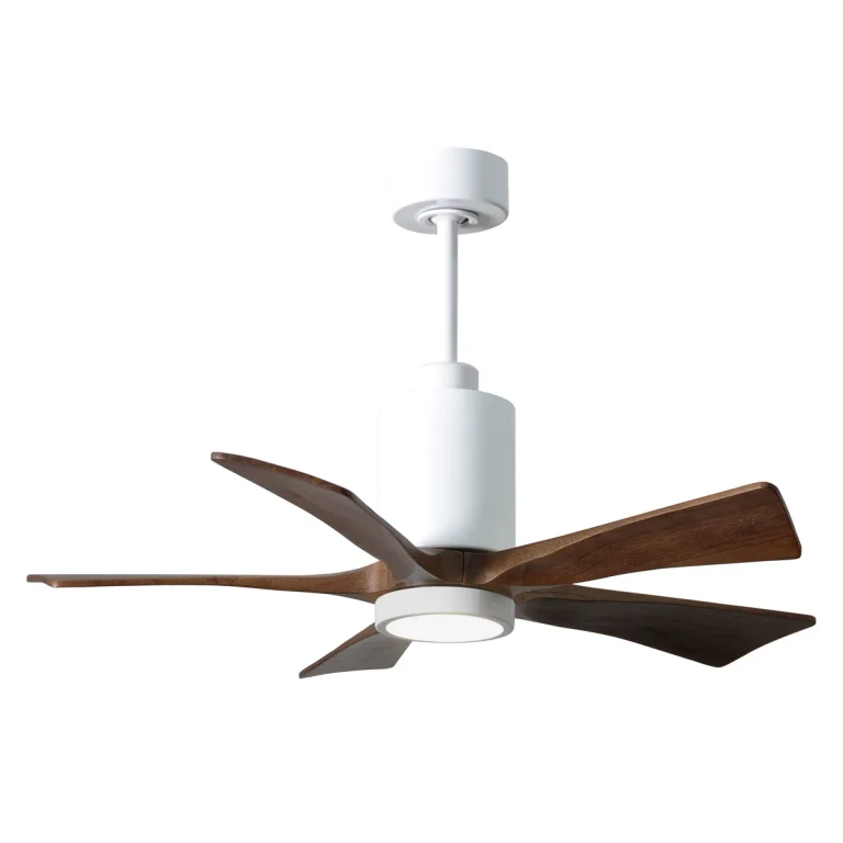 Matthews Patricia 42" Indoor Ceiling Fan in Gloss White